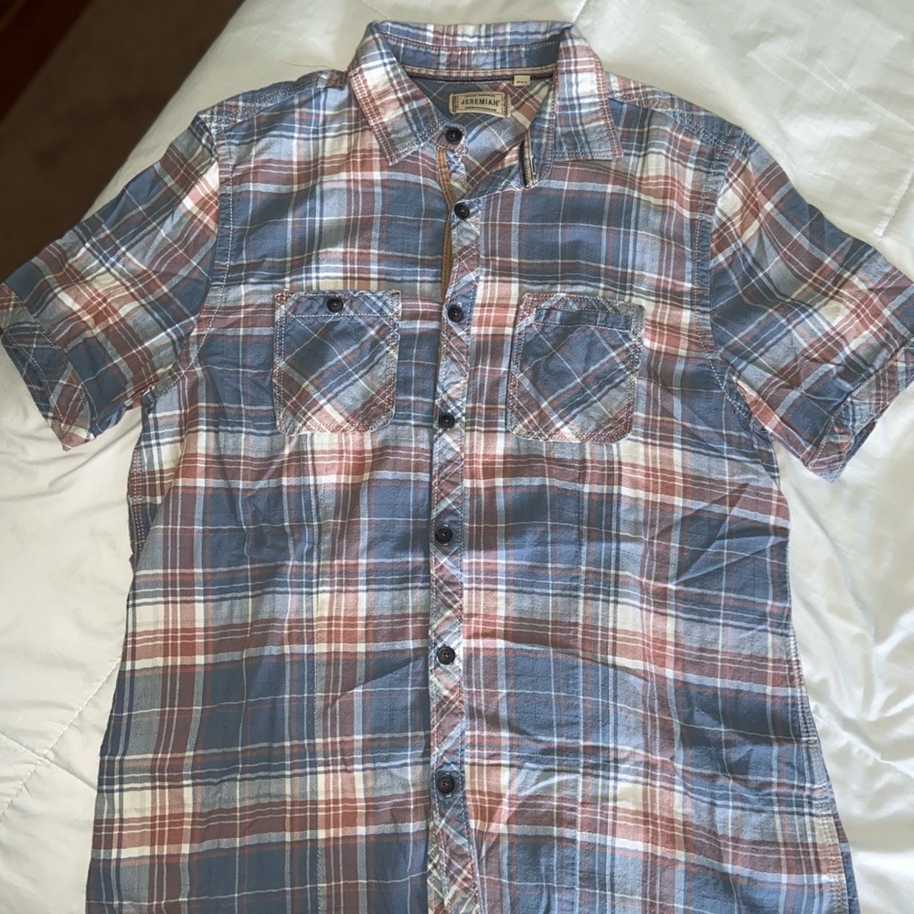 Men’s Plaid Button Down